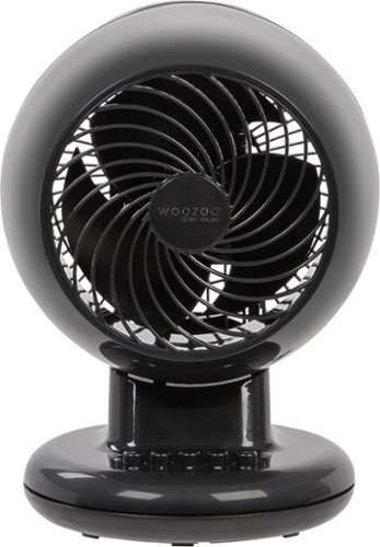 Woozoo - Compact Personal Oscillating Fan - Black