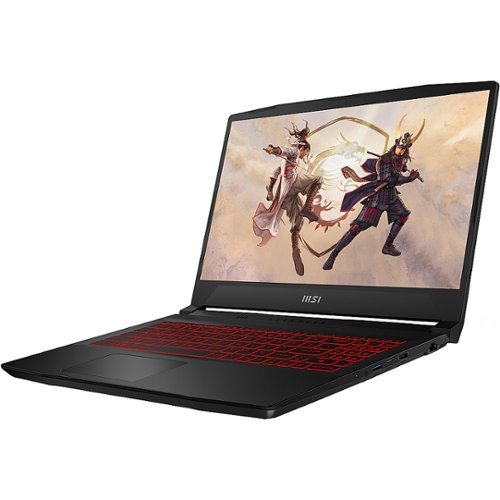 MSI - Katana GF66 15.6" Gaming Laptop - Intel Core i7 - 16 GB Memory - NVIDIA GeForce RTX 3060 - 512 GB SSD - Black