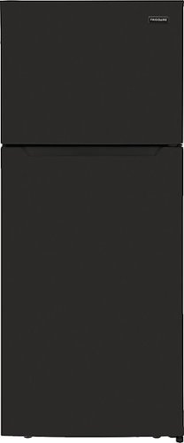 Frigidaire - 17.6 Cu. Ft. Top Freezer Refrigerator - Black