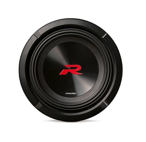 Alpine - R-Series Dual 8" Voice Coil 2-Ohm Subwoofer - Black