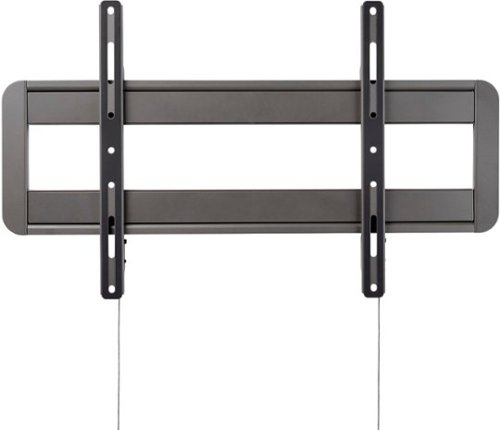 One for All - Ultra-Slim TV Wall Mount for 42"-100" Flat Panel TVs - Fixed Position - Black
