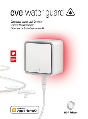 Eve Water Guard - Connected Water Leak Detector - White BUY IN UAE