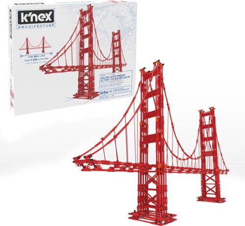 K'NEX - KNEX Architecture: Golden Gate Bridge
