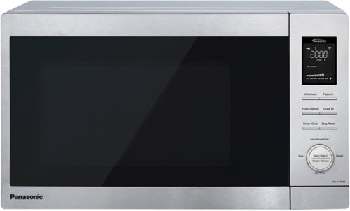 Panasonic - NN-SV79MS 1.4 Cu. Ft. Countertop Microwave Oven with Inverter Technology and Alexa compatibility - Stainless Steel