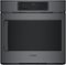 Bosch - 800 Series 30" Built-In Single Electric Convection Wall Oven - Black Stainless Steel-Front_Standard