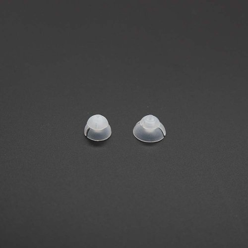 Hearing Assist Small Open Dome Ear Cap 10 Ct - Translucent WORLDWIDE DELIVERY
