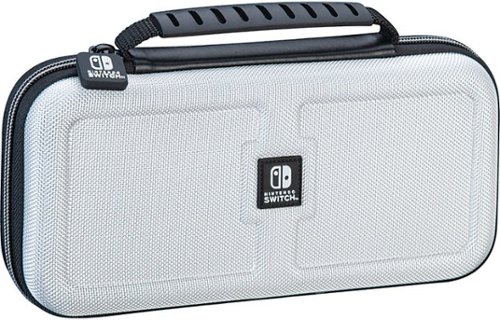 RDS Industries Game Traveler Deluxe Travel Case for Nintendo Switch, Nintendo Switch Lite or Nintendo Switch OLED Model - White WORLDWIDE DELIVERY