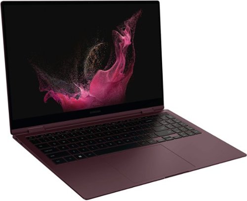 Samsung Galaxy Book2 Pro 360 2-in-1 15.6” AMOLED Touch Screen Laptop - Intel 12th Gen Evo Core i7 - 16GB DDR5 Memory – 1TB SSD - Burgundy WHERE TO BUY