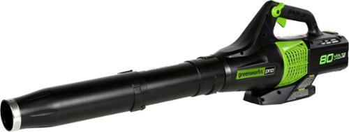 Greenworks - 80-Volt (150 MPH / 500 CFM) Blower (tool only) - green