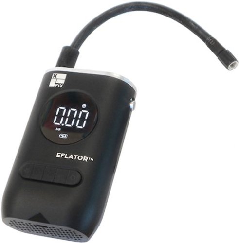 Fix Manufacturing EFlator Mini Portable Digital Tire Pump - Black HOW TO BUY