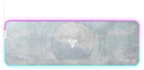 SteelSeries - QcK Prism Cloth Gaming Mouse Pad with 2-Zone RGB Illumination XL - Destiny 2 Edition