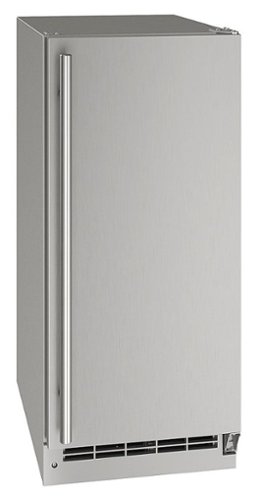 U-Line - 15" 25-lb Outdoor Ice Maker - Stainless steel