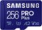 Samsung - PRO Plus 256GB microSDXC UHS-I Memory Card with Reader-Front_Standard
