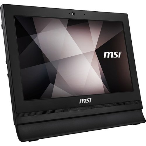 MSI - PRO 16T 10M 15.6" Touch-Screen All-In-One - Intel Celeron - 4 GB Memory - 128 GB SSD - Black