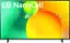Front. LG - 65" Class NanoCell 75UQA Series LED 4K UHD Smart webOS TV - Black.
