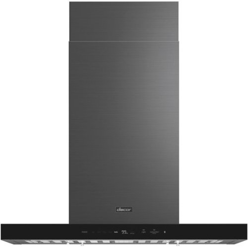Dacor - 42" Externally Vented Island Range Hood with AutoConnect™ - Graphite steel