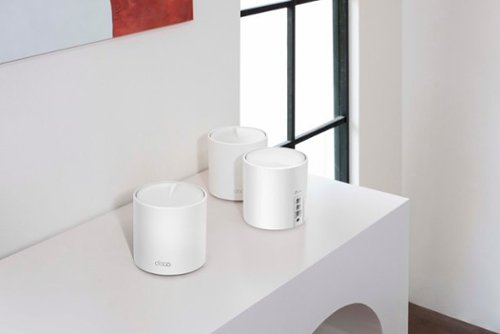 TP-Link Deco AX4300 Pro Dual-Band Wi-Fi 6 Mesh Wi-Fi System (3-Pack) - White BUY IN MIDDLE EAST