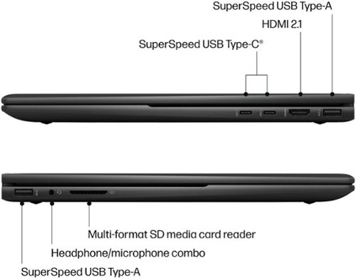 HP Envy x360 2-in-1 15.6 Touch-Screen Laptop - AMD Ryzen 5 5625U - 8GB Memory - 256GB SSD - Nightfall Black WHERE TO BUY