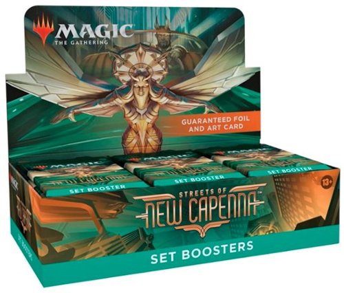 Wizards of The Coast - Magic The Gathering Streets of New Capenna Set Booster Box - 30 Packs-Front_Standard 