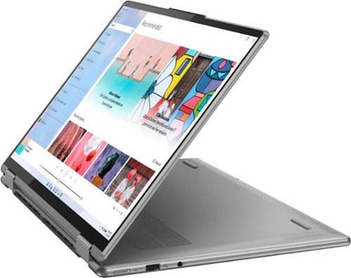 Lenovo Yoga 7i 16 2.5K Touch 2-in-1 Laptop - Intel Evo Platform - Core i7-1260P - 16GB Memory - 512GB SSD - Arctic Grey BUY IN UAE