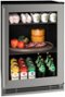 U-Line - 1 Class 5.7 Cu. Ft. Compact Refrigerator - Stainless Steel-Angle_Standard