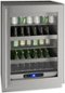 U-Line - 5 Class 5.2 Cu Ft Compact Refrigerator - Stainless Steel-Angle_Standard