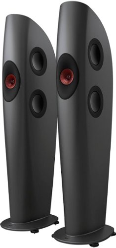 KEF BLADE TWO META (EACH) - CHARCOAL GREY RED