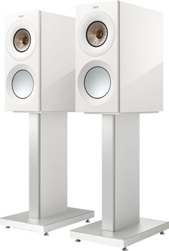 KEF - REFERENCE ONE META 3 WAY BOOKSHELF SPEAKER (EACH) - White-Front_Standard 
