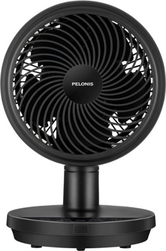 Pelonis - Digital Oscillating Air Circulator - Black