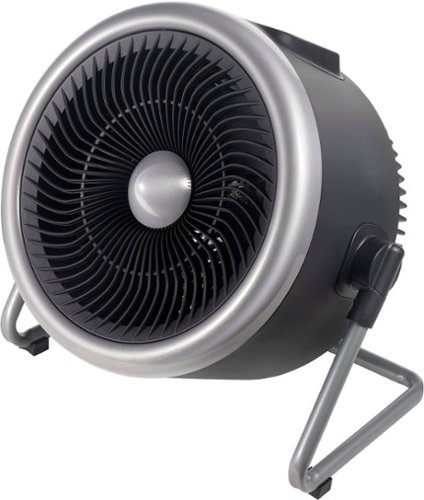 Pelonis - Portable 2 in 1 Heater Fan - Black
