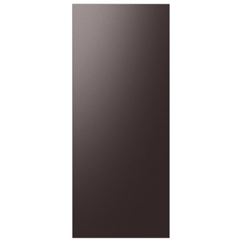Samsung - Bespoke 3-Door French Door Refrigerator Panel - Top Panel - Tuscan Steel