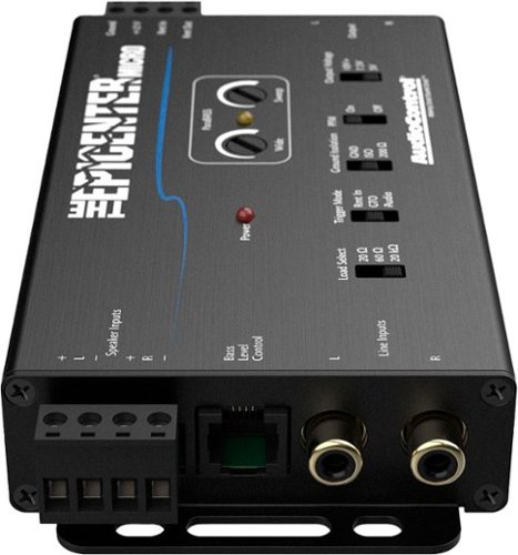AudioControl The Epicenter Micro Digital Bass Restoration Processor and Line Output Converter - Black WHERE TO BUY