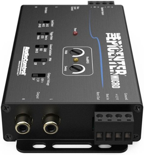 AudioControl The Epicenter Micro Digital Bass Restoration Processor and Line Output Converter - Black SHOP ONLINE