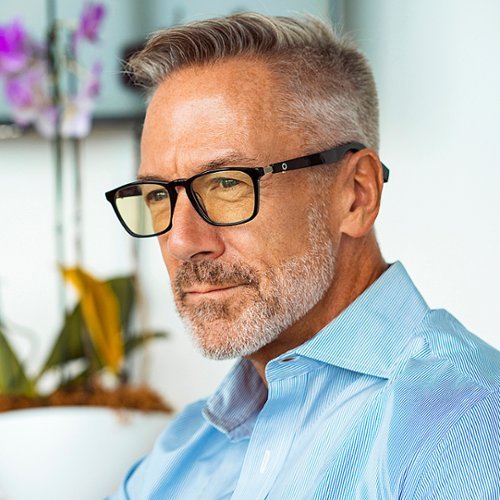 Lucyd Lyte Bluetooth Audio Glasses with Blue Light Filtering - Darkside BUY IN MIDDLE EAST