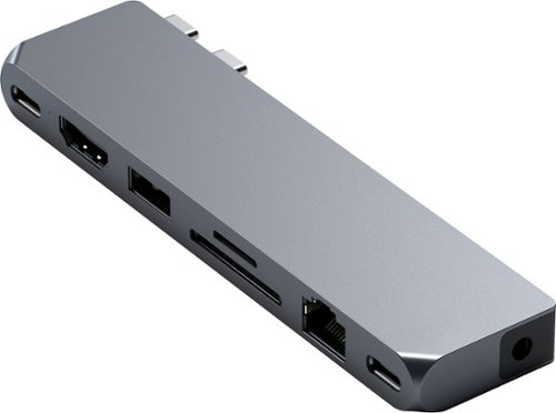 

Satechi - USB-C Pro Hub Max Adapter - Space Gray - Space Gray