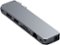 Satechi - USB-C Pro Hub Max Adapter - Space Gray-Front_Standard