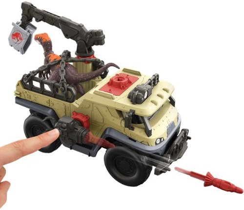 Jurassic World Capture 'N Crush Truck Vehicle SHOP ONLINE