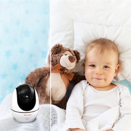 Rexing Add-on Camera for BM1 Baby Monitor w/ Recording Capabilities 720p Video/Audio - White WORLDWIDE DELIVERY