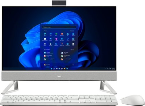 Dell - Inspiron 24" Touch screen All-In-One - Intel Core i3 - 8GB Memory - 256GB SSD - White-Front_Standard 