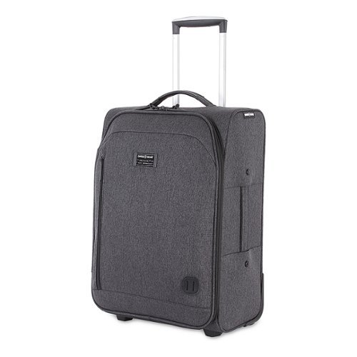 

SwissGear - Getaway 20" Carry On Spinner Suitcase - Gray