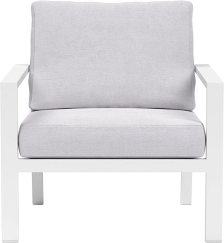 Yardbird® - Luna Fixed Arm Chair - Silver