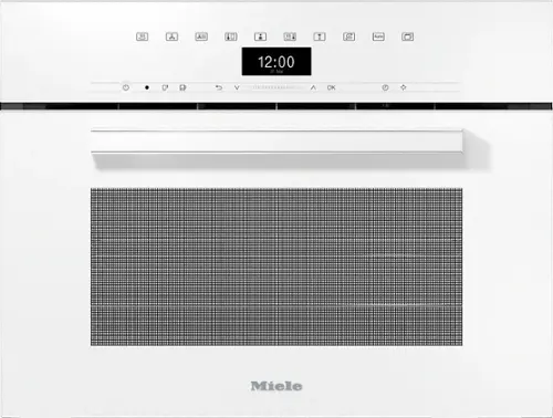 Front. Miele - DGC 7440 AM - Brilliant White.