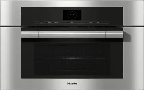 Front. Miele - H 7570 BM - Clean Touch Steel.