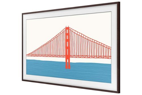

Samsung - 85" The Frame Customizable Bezel - Modern Brown