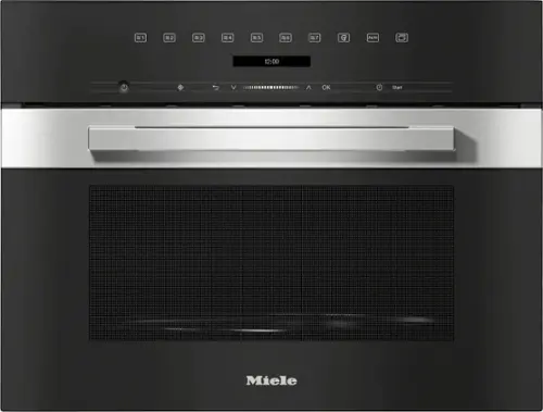 Front. Miele - M 7240 TC AM - Clean Touch Steel.