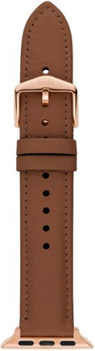 Fossil - Brown Leather Band for 38mm/40mm/41mm Apple Watch®