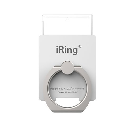 iRing - Link Finger Grip for Mobile Phones - Pearl white