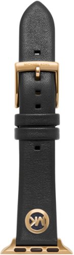 Michael Kors - Leather Band for Apple Watch 38/40/41mm - Black