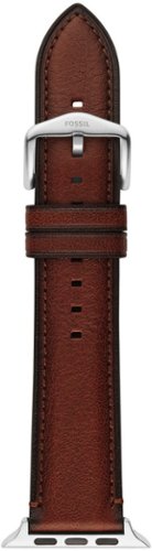 Fossil - Brown Leather Band for 42mm/44mm/45mm Apple Watch®