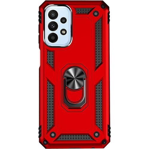 SaharaCase - Military Kickstand Series Case for Samsung Galaxy A23 5G - Red